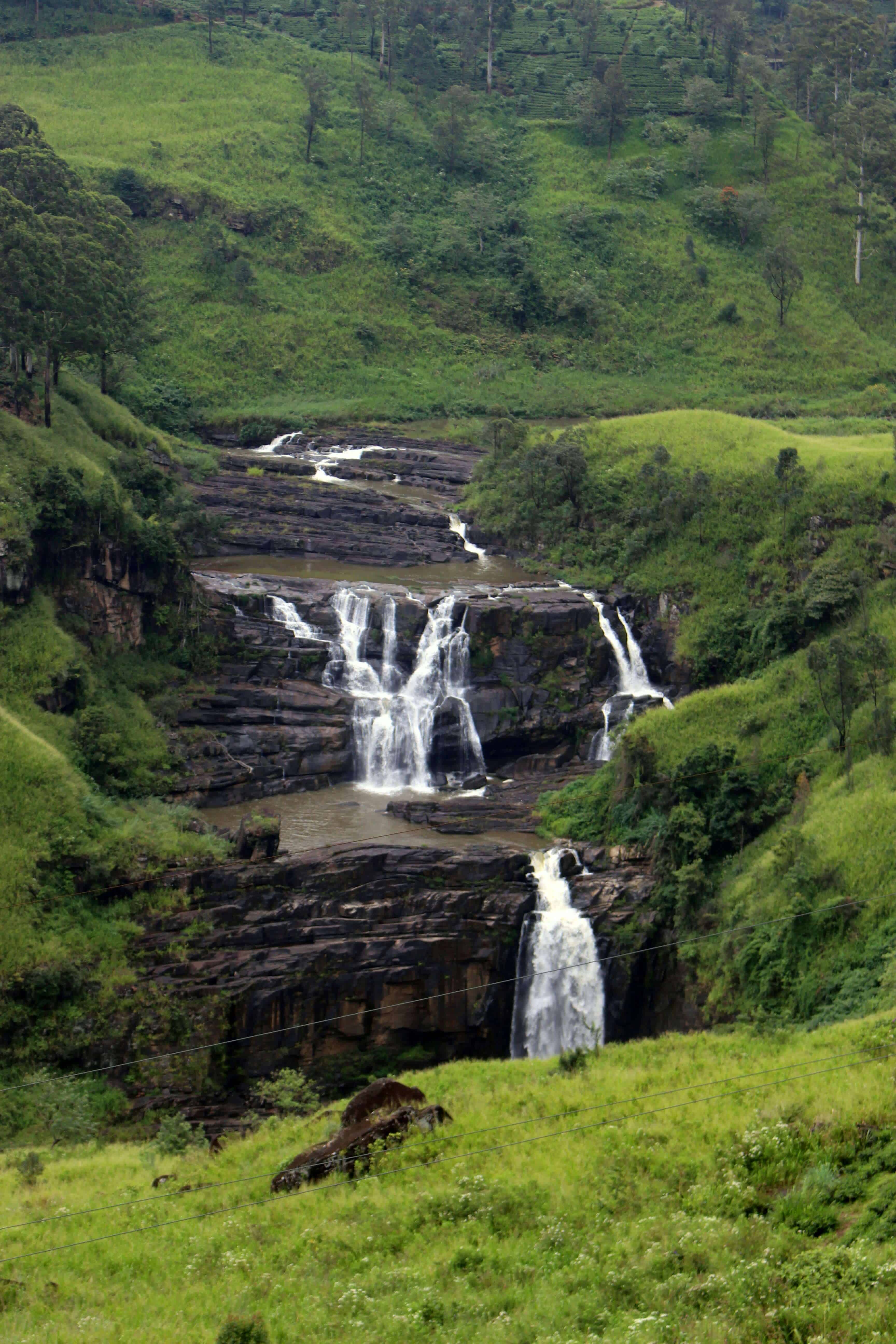 Sri Lanka waterfall